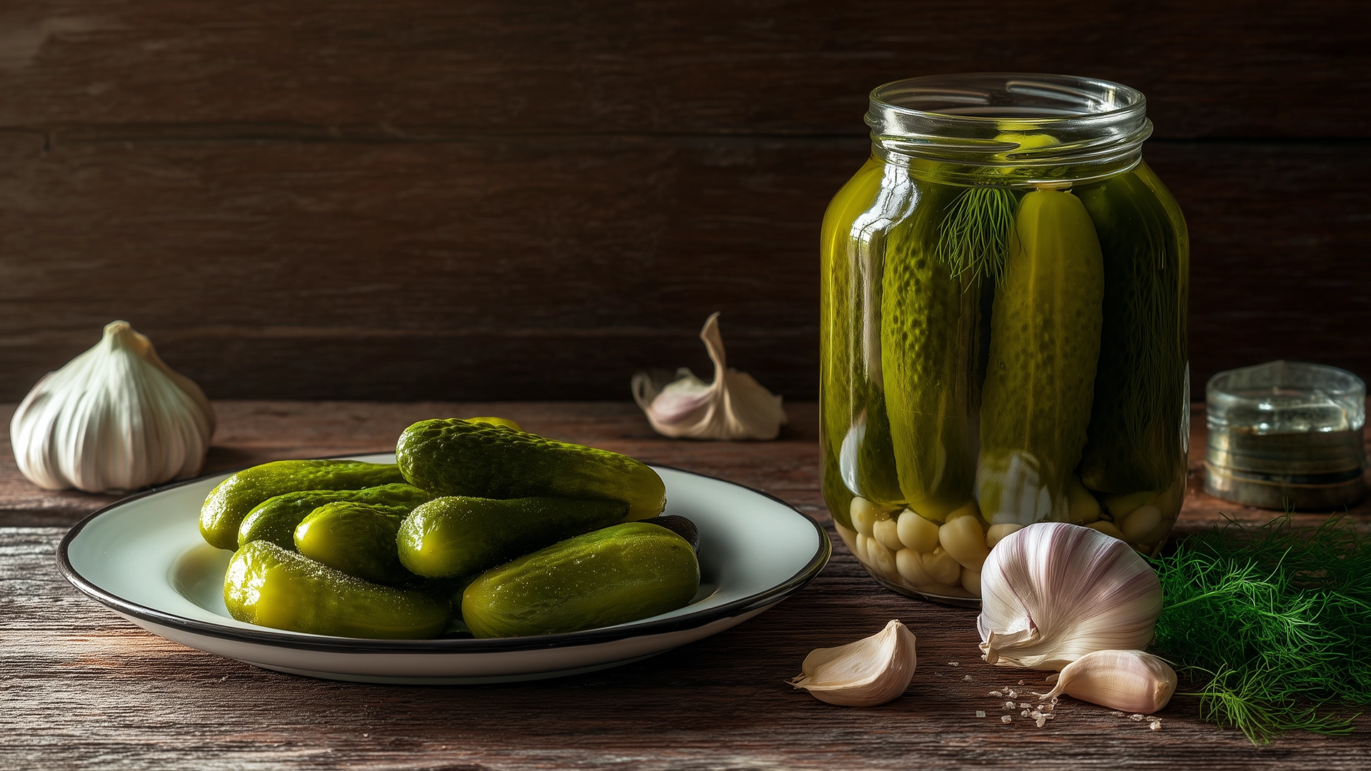 Солёные огурцы