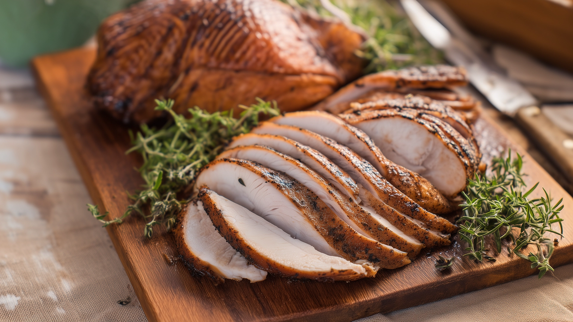 Копченая грудка индейки