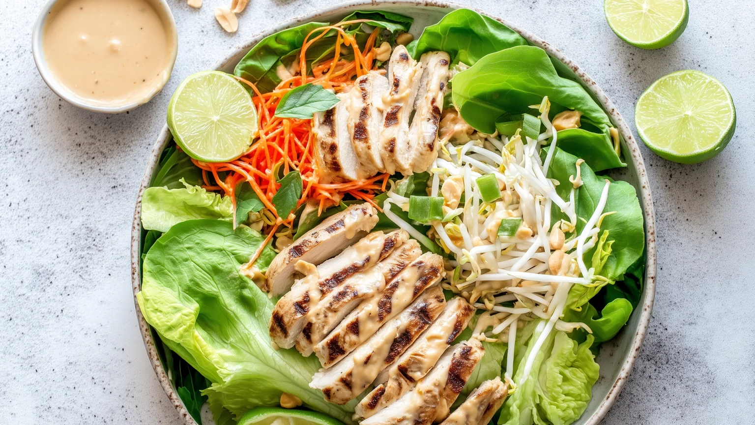 Фото блюда: Тайский салат с курицей