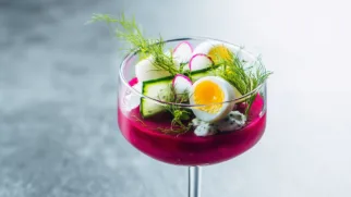 Фото рецепта: Свекольник с сухим вином