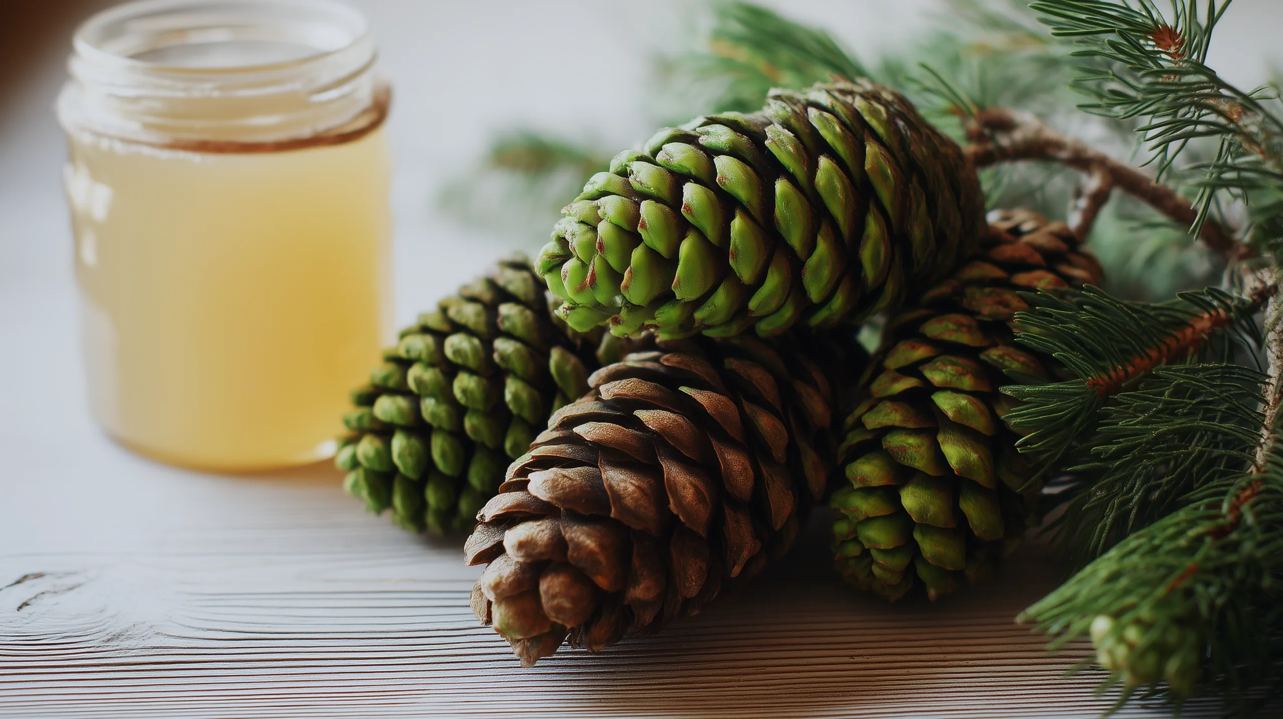 Шишки сосновые