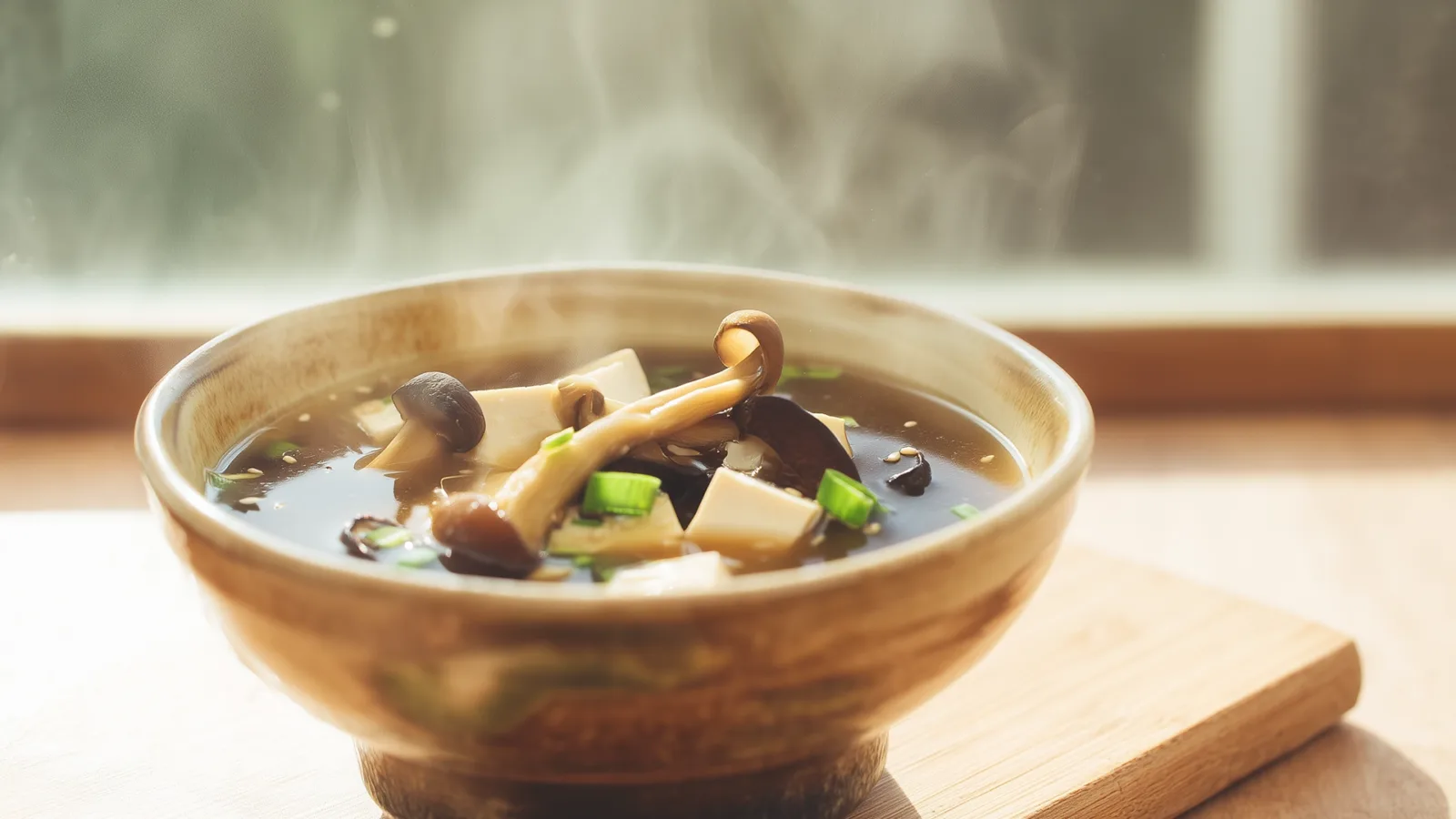 Фото блюда: Тайский грибной суп