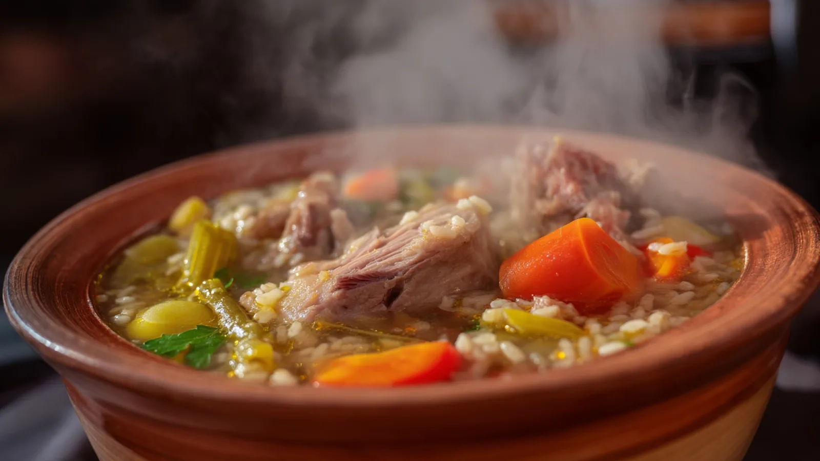 Фото блюда: Суп из свиных ребрышек