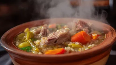 Фото блюда: Суп из свиных ребрышек