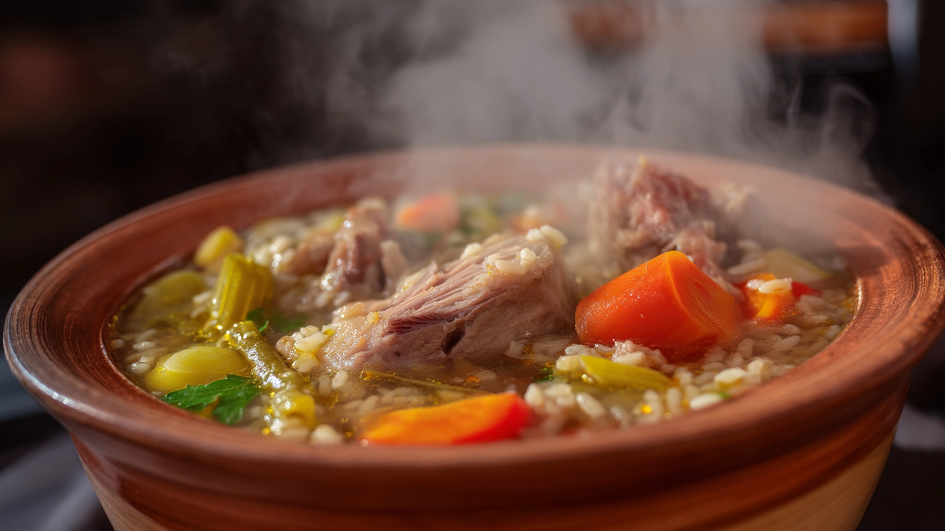 Фото блюда: Суп из свиных ребрышек