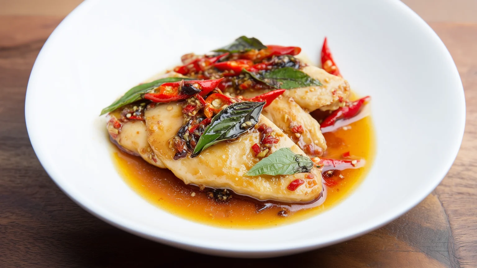 Фото блюда: Острое куриное филе по тайскому рецепту