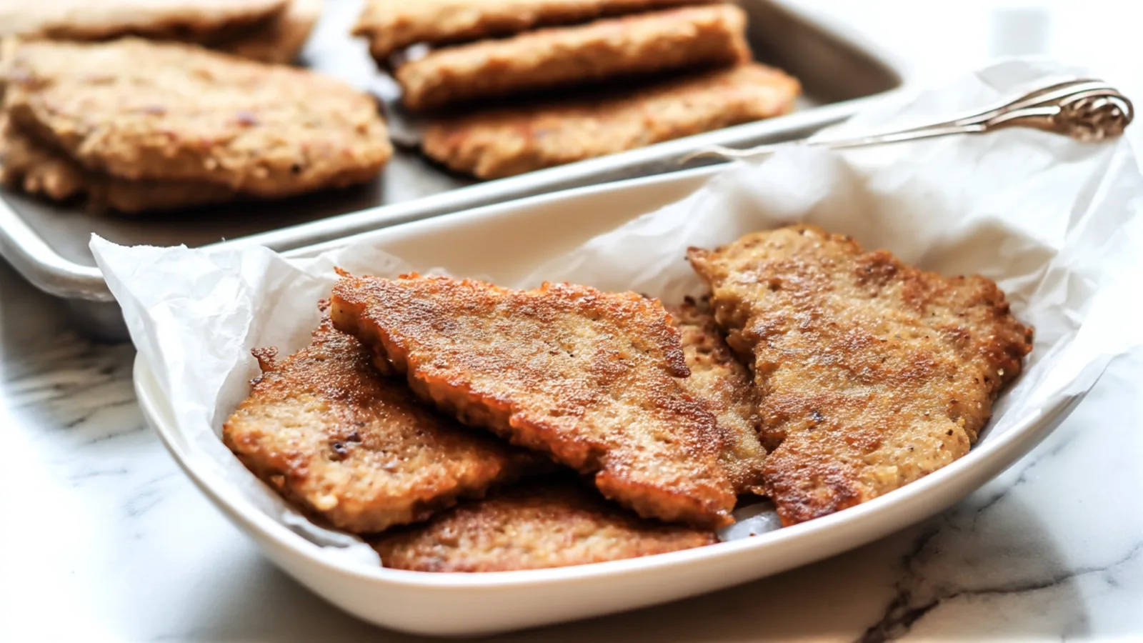 Фото блюда: Цельнозерновые блины с тёплым ореховым вкусом