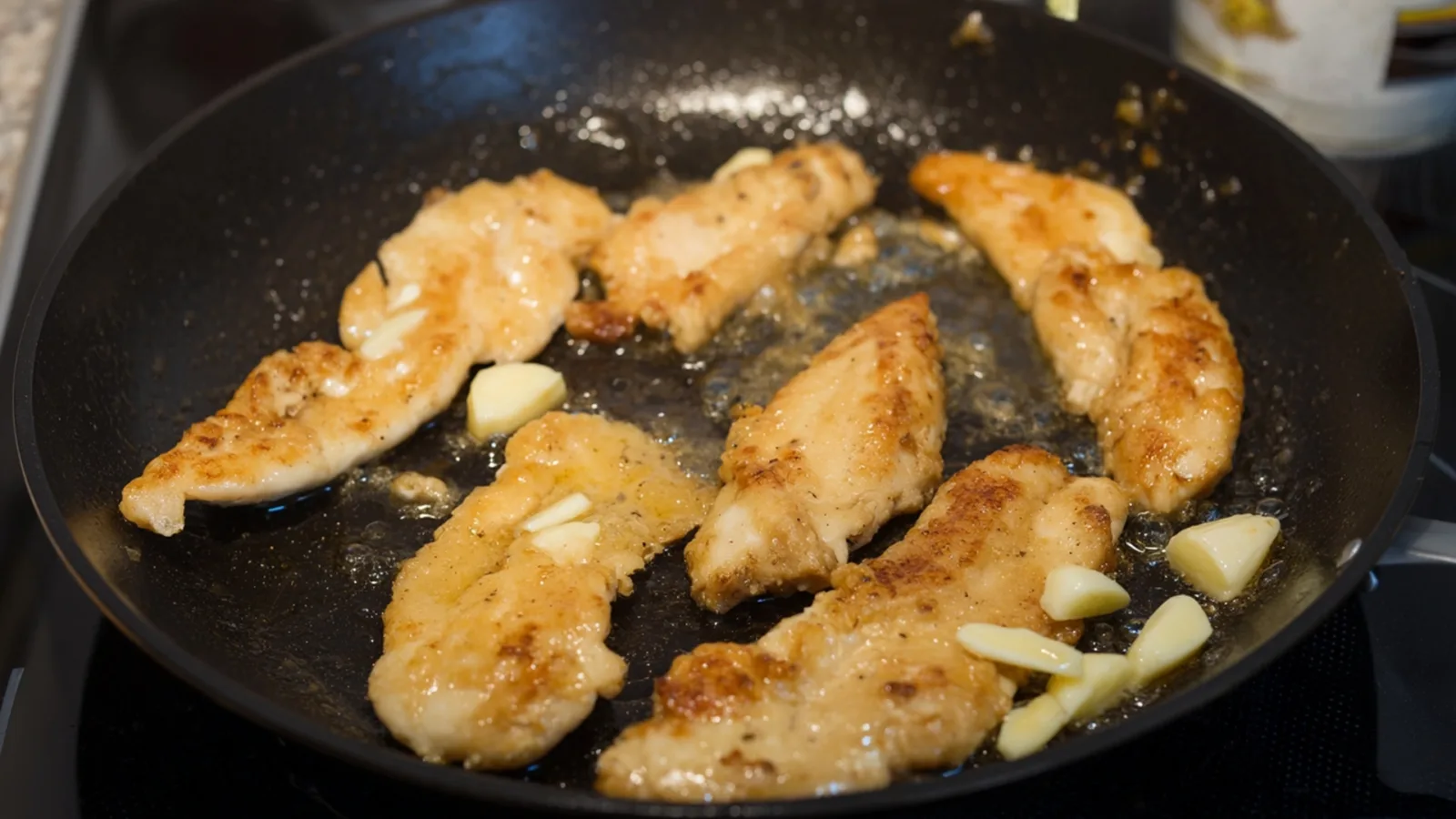 Фото блюда: Быстрый цыплёнок на горячей сковороде с ярким ароматом