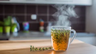 Фото рецепта: Ароматный чабрецовый чай для уютного отдыха