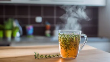 Фото блюда: Ароматный чабрецовый чай для уютного отдыха