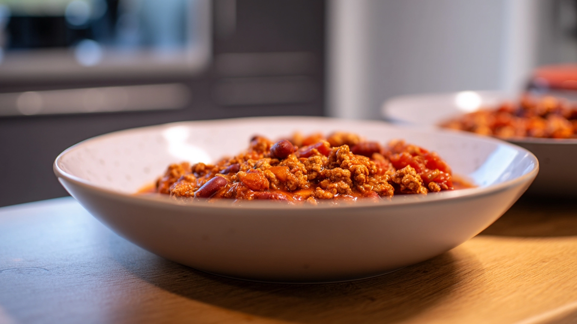 Фото блюда: Пикантное чили кон карне со свининой для уютного ужина