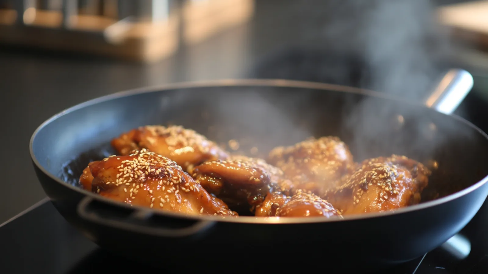 Фото блюда: Цыплёнок терияки с блестящей глазурью