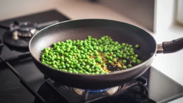 Фото блюда: Горох с тремя специями и горчичным маслом для быстрого обеда