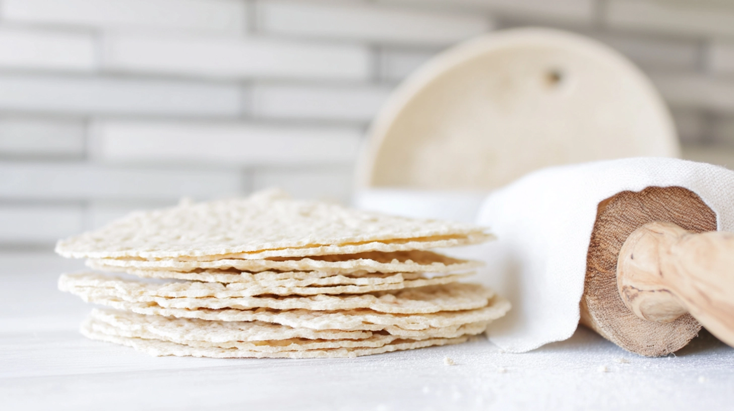 Фото блюда: Хрустящие гороховые крекеры с приятным ореховым вкусом