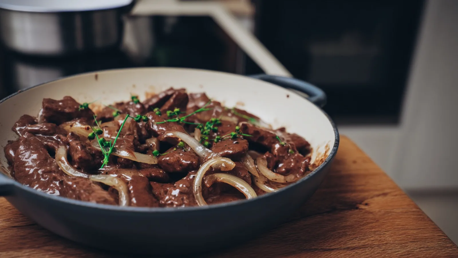 Фото блюда: Ароматная говядина по домашнему с ярким вкусом перца