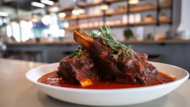 Фото блюда: Говяжьи рёбра в мягком томатном соусе