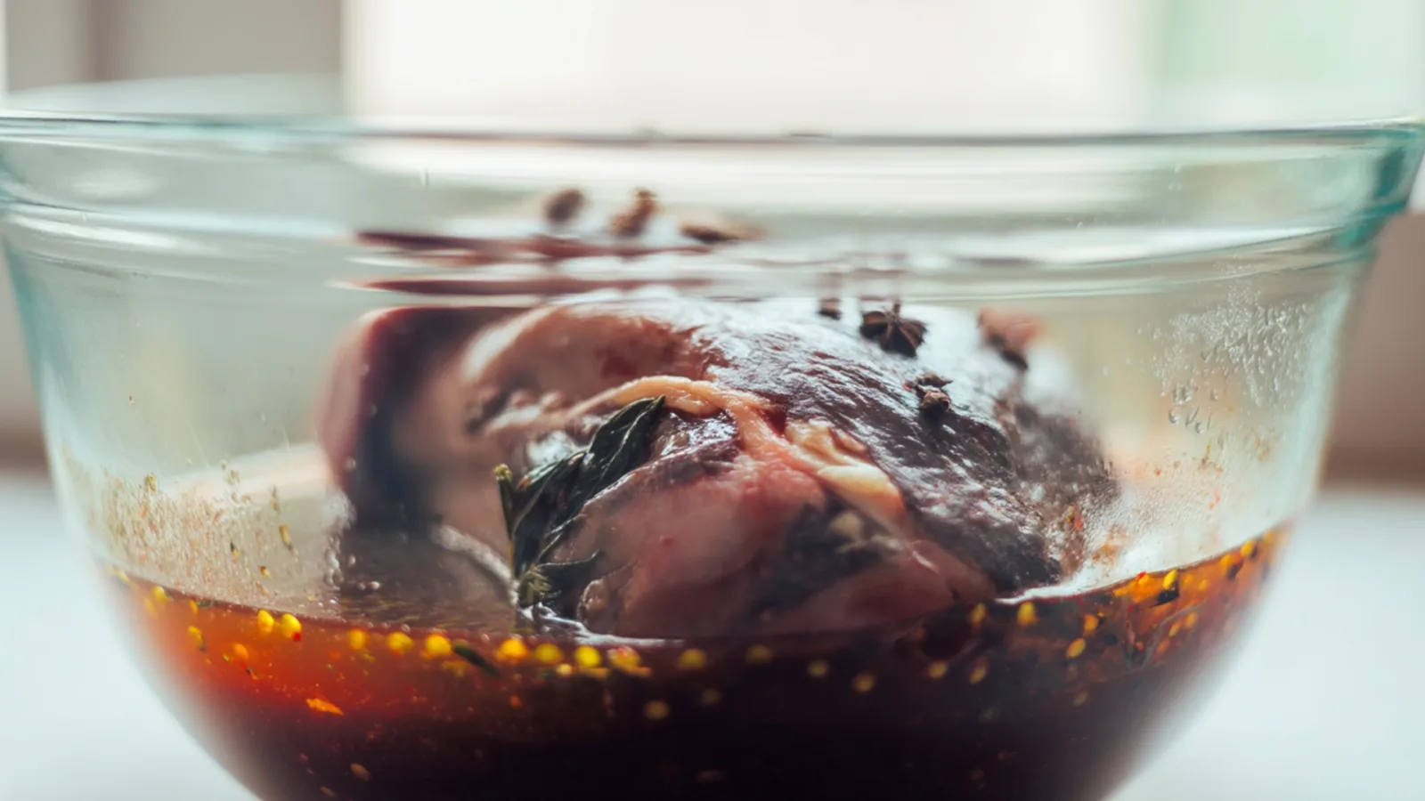 Фото блюда: Гранатовый маринад который делает шашлык очень сочным