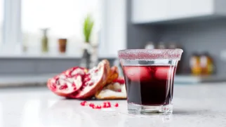 Фото рецепта: Гранатовый напиток с ярким вкусом