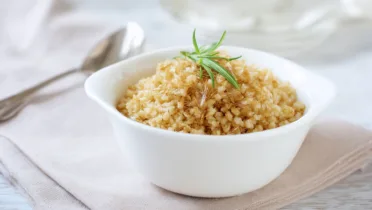 Фото блюда: Ароматный булгур с нежными стружками иваси