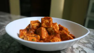 Фото блюда: Нежный каджай панир с насыщенной ореховой текстурой