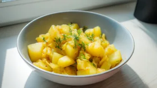 Фото рецепта: Нежная тушёная капуста с картофелем для уютного обеда