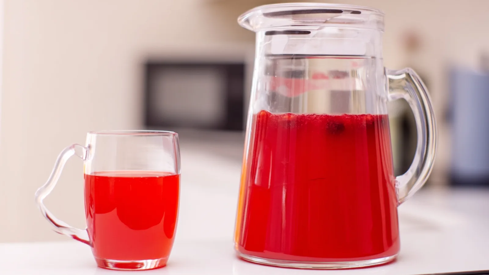 Фото блюда: Яркий кизиловый морс для свежего настроения