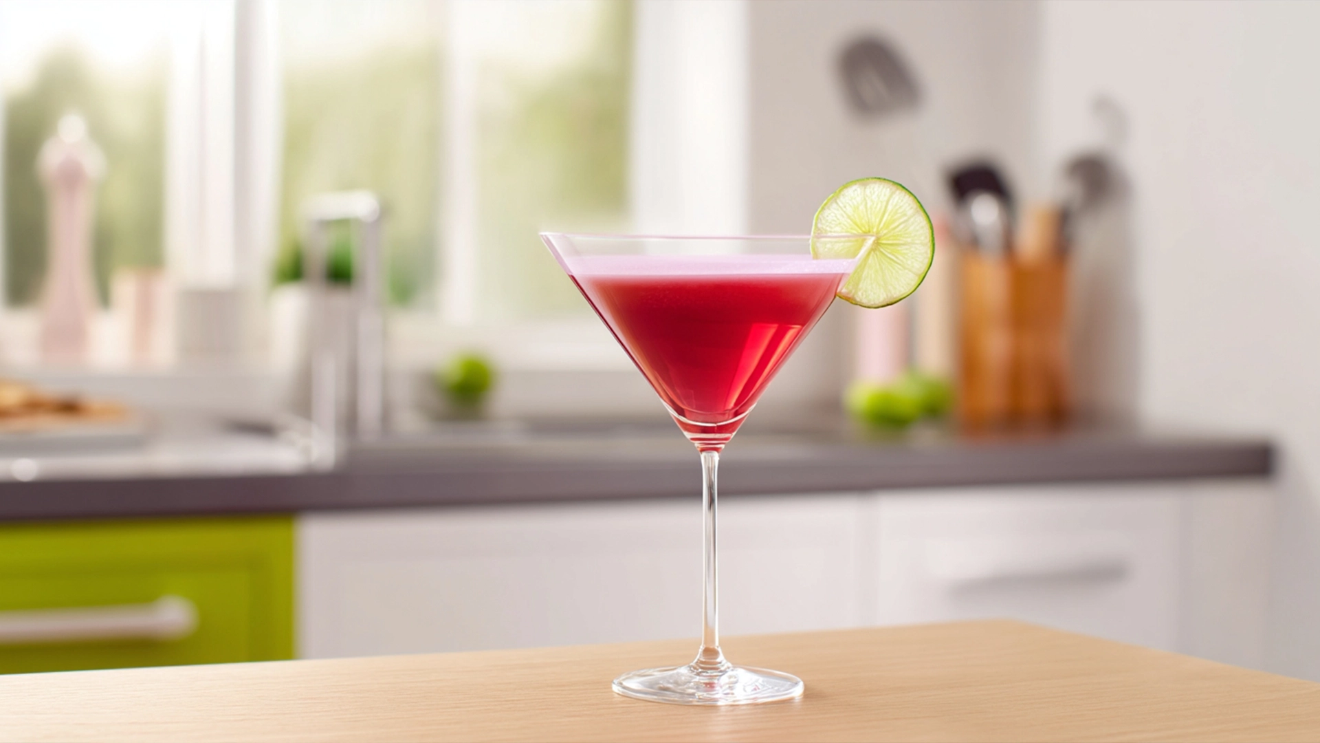 Фото блюда: Яркий Космополитен с лимонной свежестью