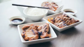 Фото рецепта: Курица по азиатски с ярким маринадом