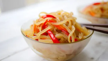 Фото блюда: Лапша со сладким чили которая удивляет с первой ложки