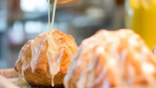 Фото рецепта: Нежная лаймовая глазурь с ярким вкусом