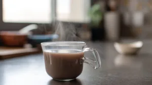 Фото блюда: Льняной кисель с мягкой текстурой и приятным вкусом