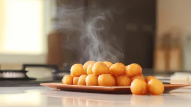 Фото блюда: Локма на соевой муке с хрустящей корочкой и нежной серединой