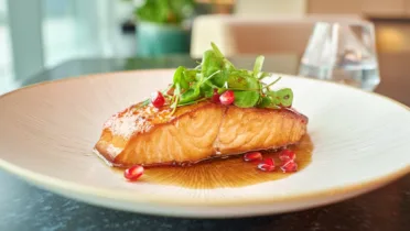 Фото блюда: Лосось в ароматном наршарабе для яркого ужина