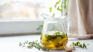 Фото рецепта Ароматный маринад для куриных грудок с ярким вкусом белого винного уксуса