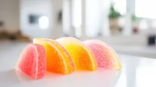 Фото рецепта: Цитрусовый мармелад в сахаре — яркое лакомство для любителей сладкого