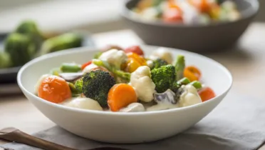 Фото блюда: Сливочное соте с овощами для уютного ужина