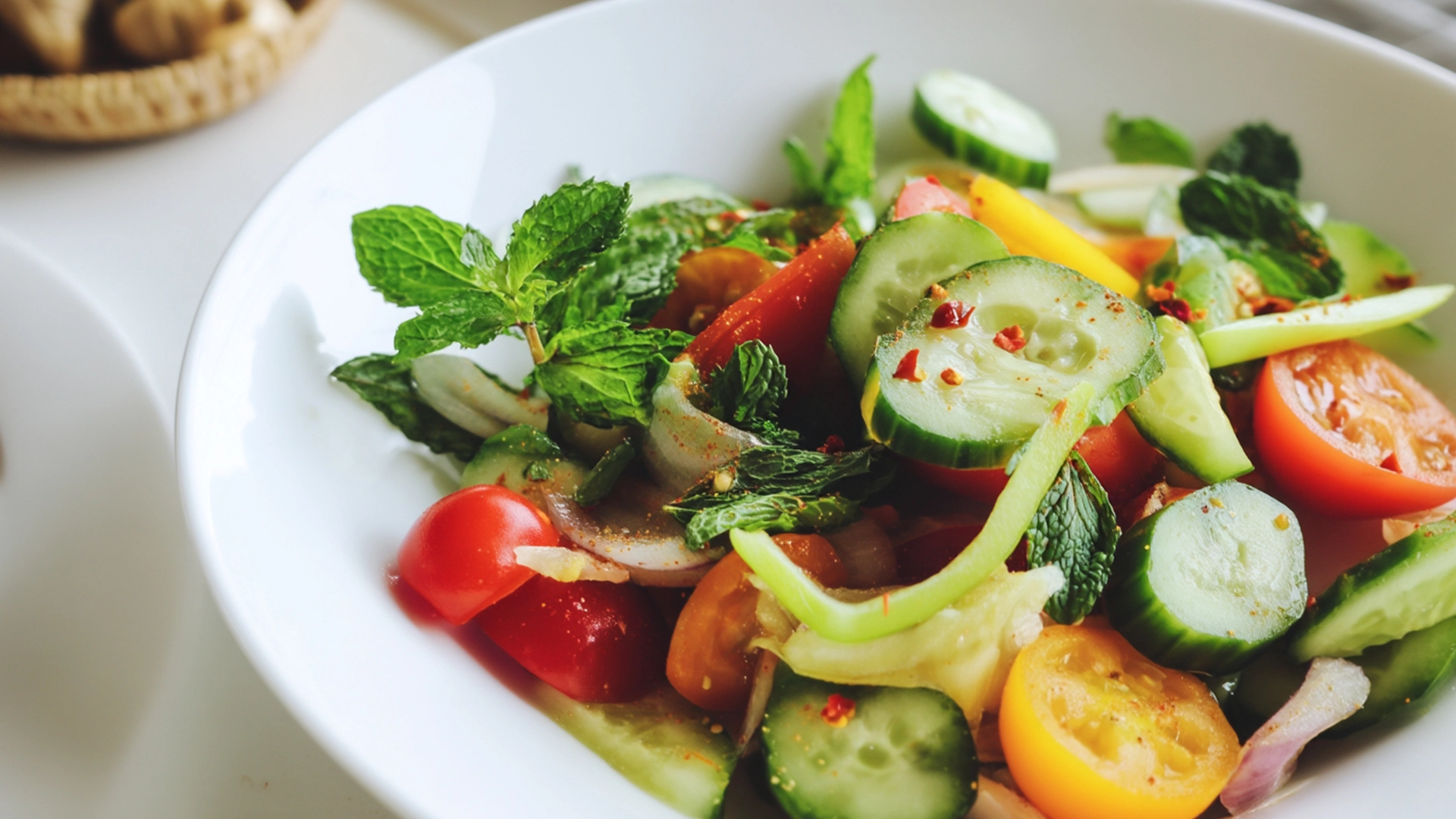 Фото блюда: Салат с лаймом который дарит яркий вкус