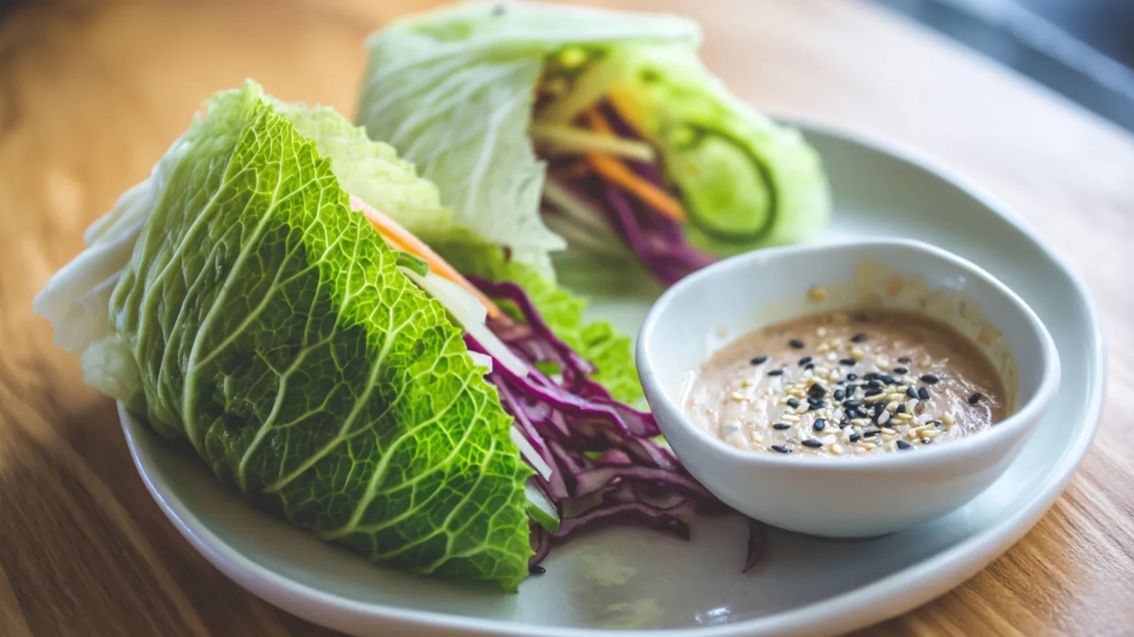 Фото блюда: Овощные роллы с хрустящей начинкой