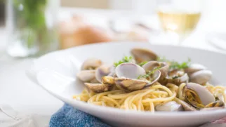 Фото рецепта: Паста винголезе с нежным винным ароматом