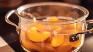 Фото рецепта: Персиковый компот