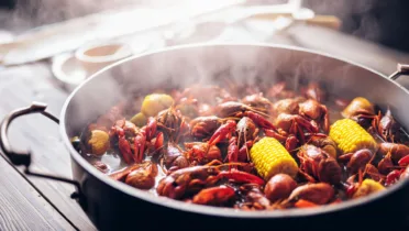 Фото блюда: Сочные раки в ароматном Louisiana boil