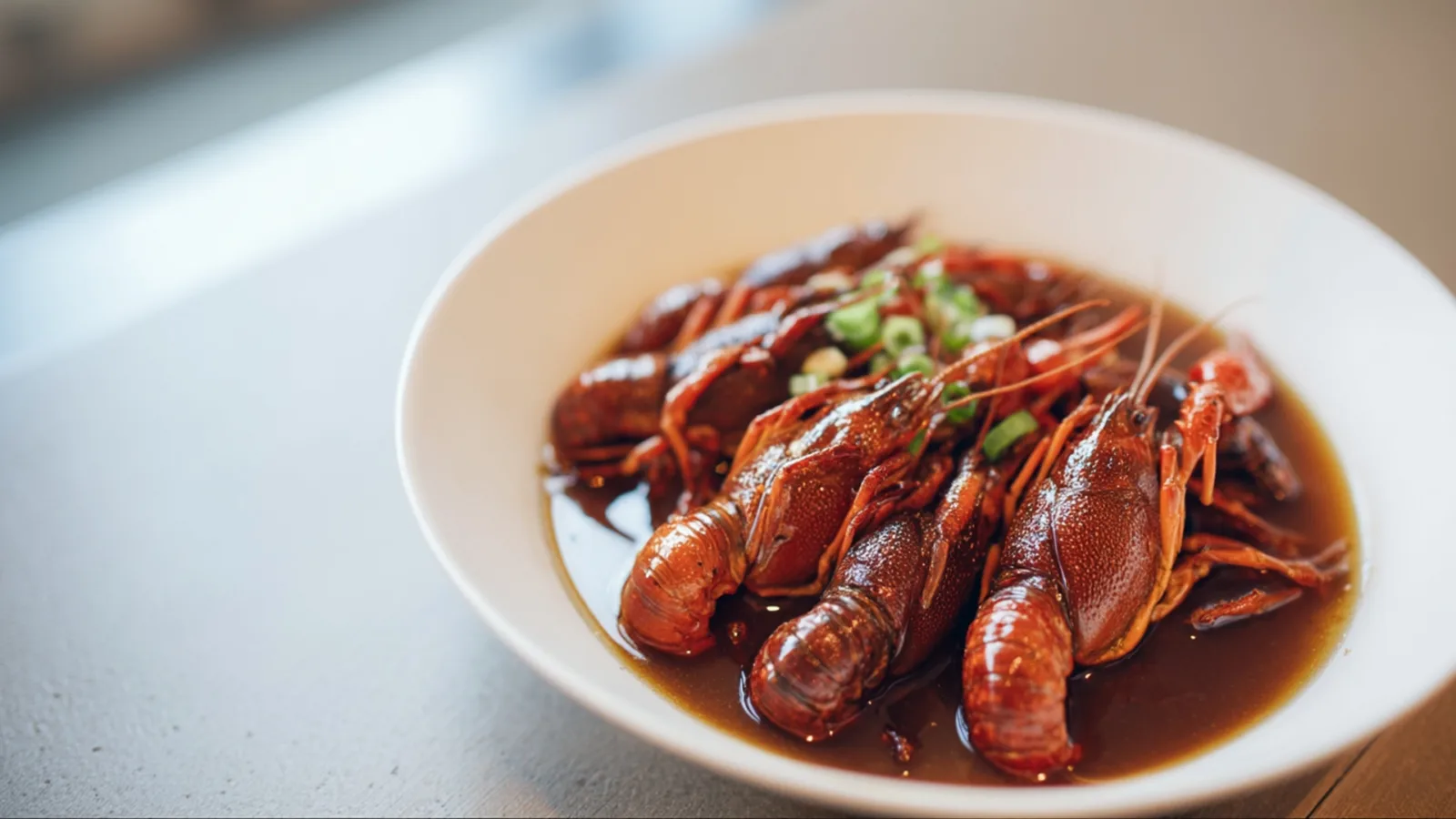 Фото блюда: Раки в устричном соусе с насыщенным вкусом