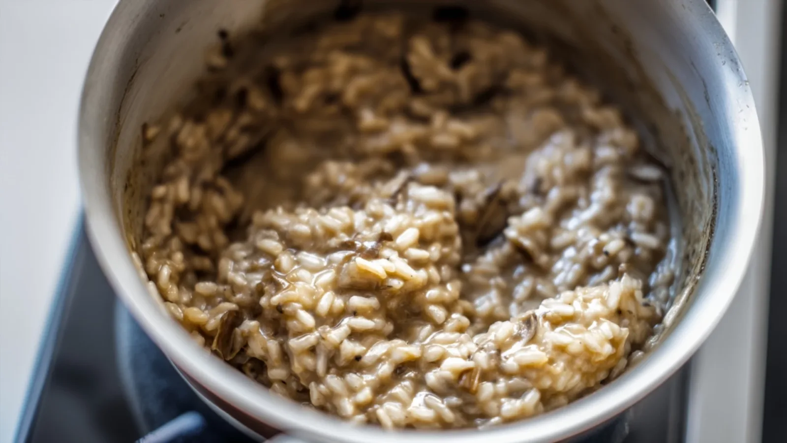 Фото блюда: Ризотто с грибами на вкусный ужин