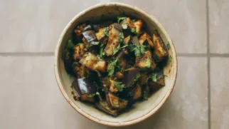 Фото рецепта: Салат из баклажана йеменский