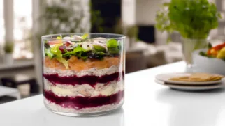 Фото рецепта: Селедка под шубой классический рецепт