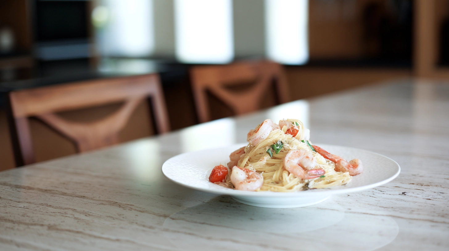 Блюда с морепродуктами