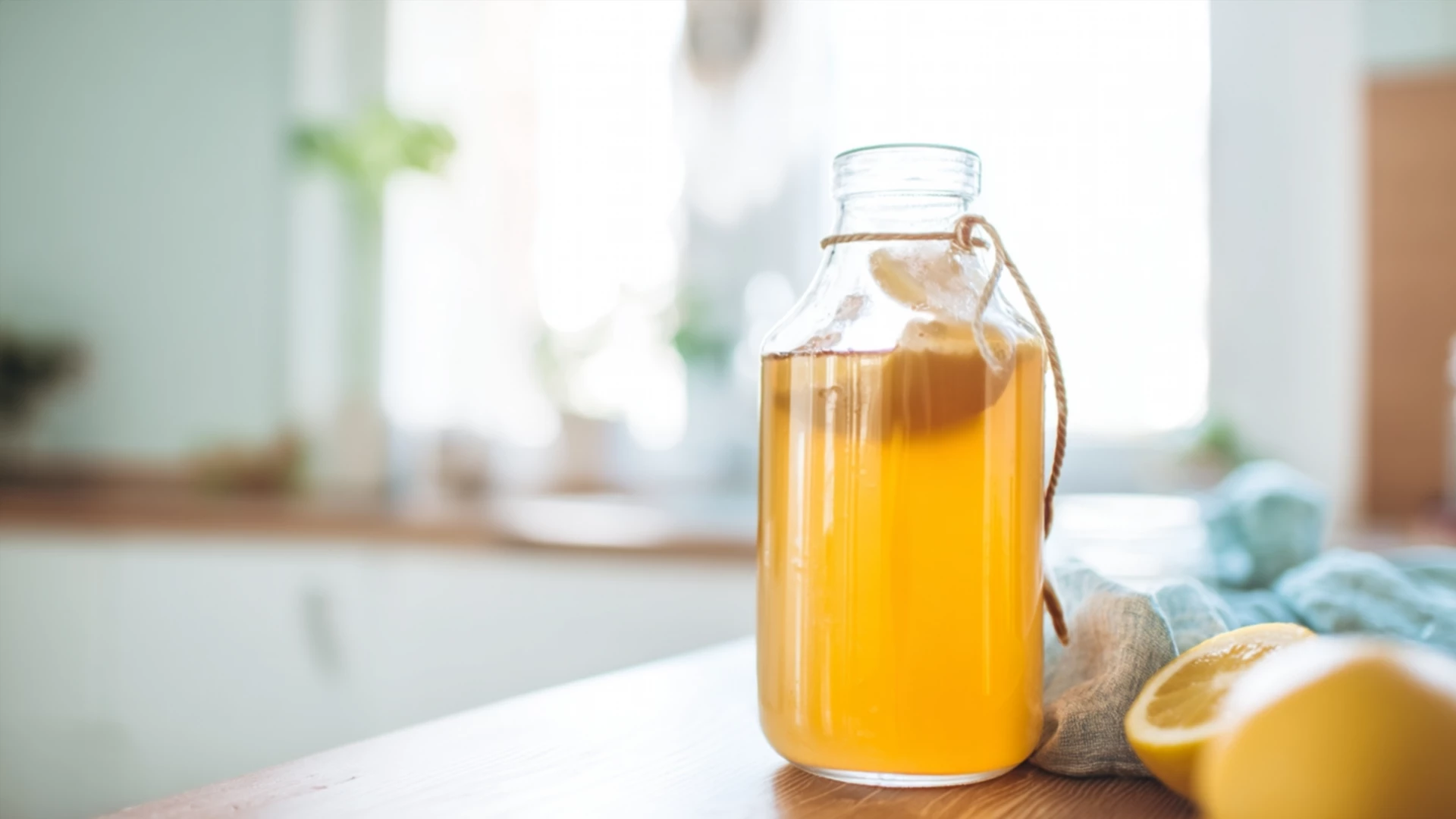 Фото блюда: Освежающий тоник с имбирным сиропом и ярким цитрусом