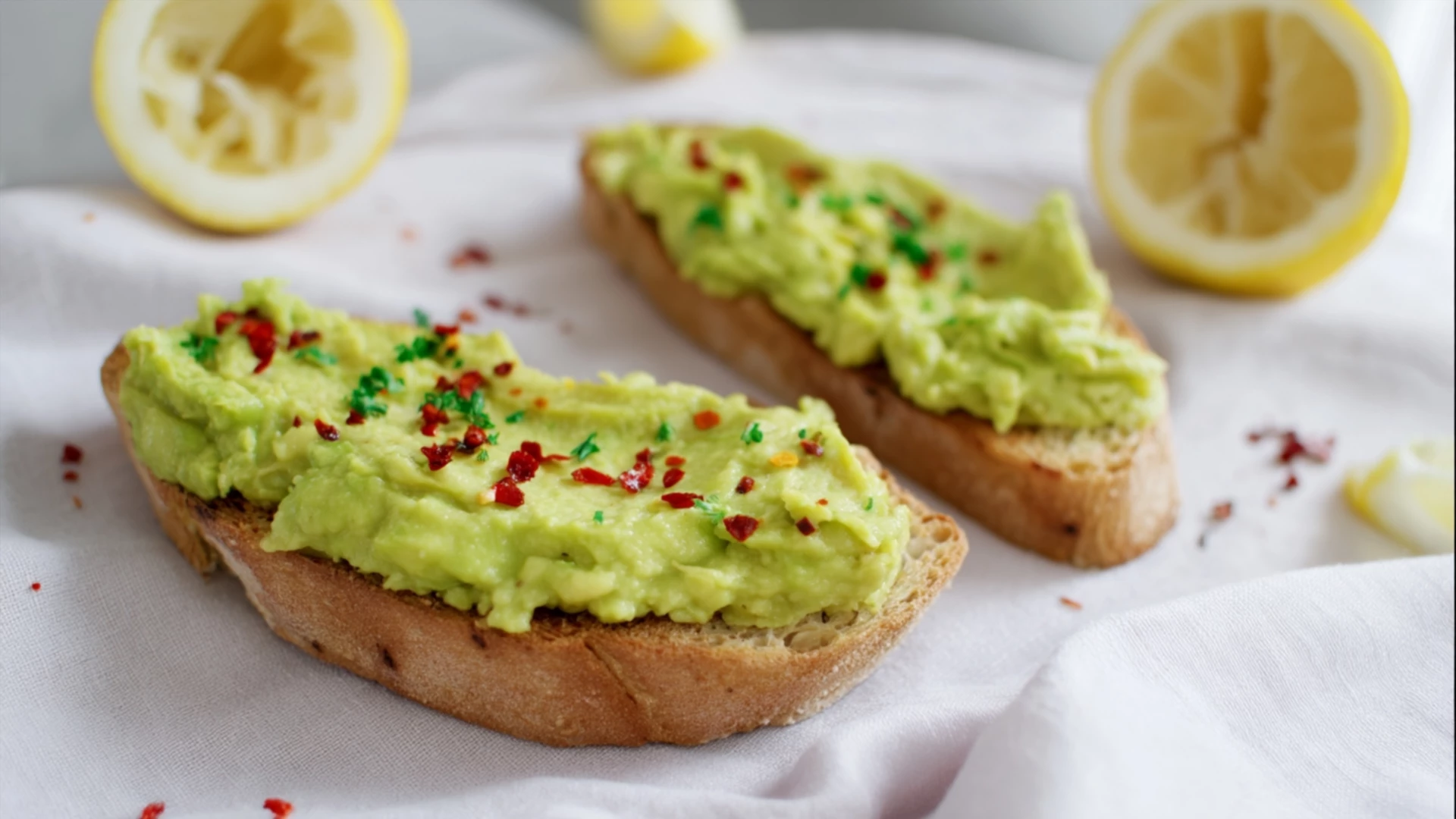 Фото блюда: Тосты с авокадо которые готовятся за минуты