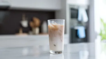 Фото блюда: Освежающий ванильный напиток с мягким вкусом