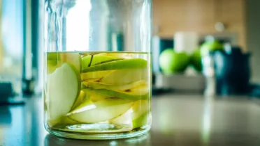 Фото блюда: Свежая яблочная настойка с чистым вкусом